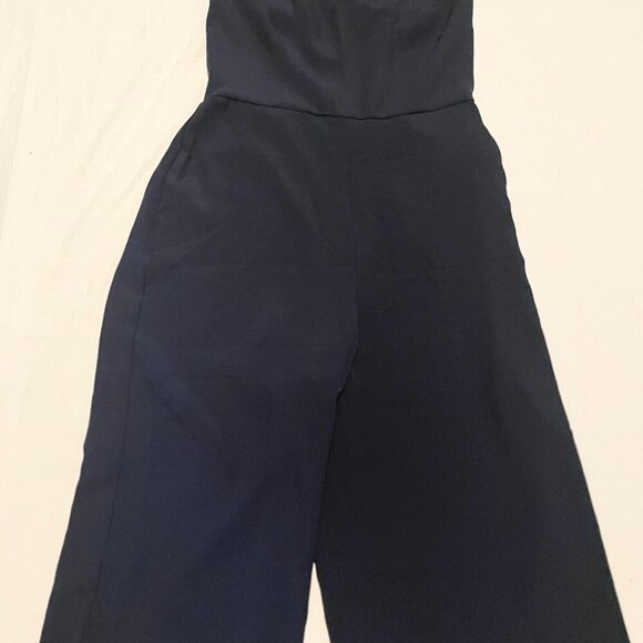 Dynamite Open Back Jumpsuit Wide Leg Cropped Womens Size Small - Picture 5 of 14